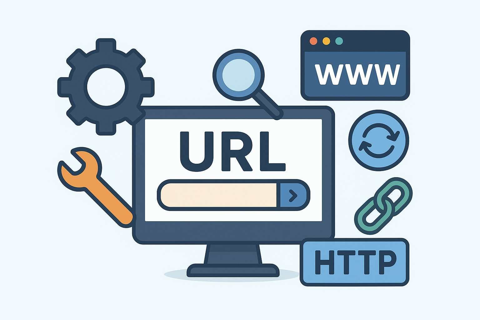 URL tools illustration